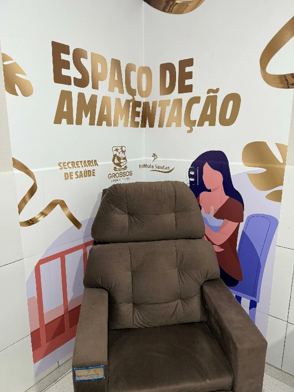Espaço da Amamentação na UBS Ana Maria Gonçalves