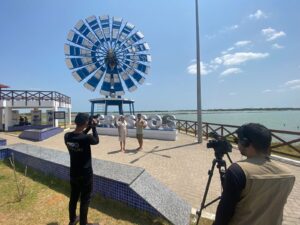 Grossos revela história e pontos turísticos com equipe do programa Rota Inter TV