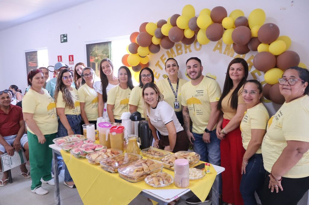 UBS Maria Auxiliadora promove manhã de conscientização no Setembro Amarelo