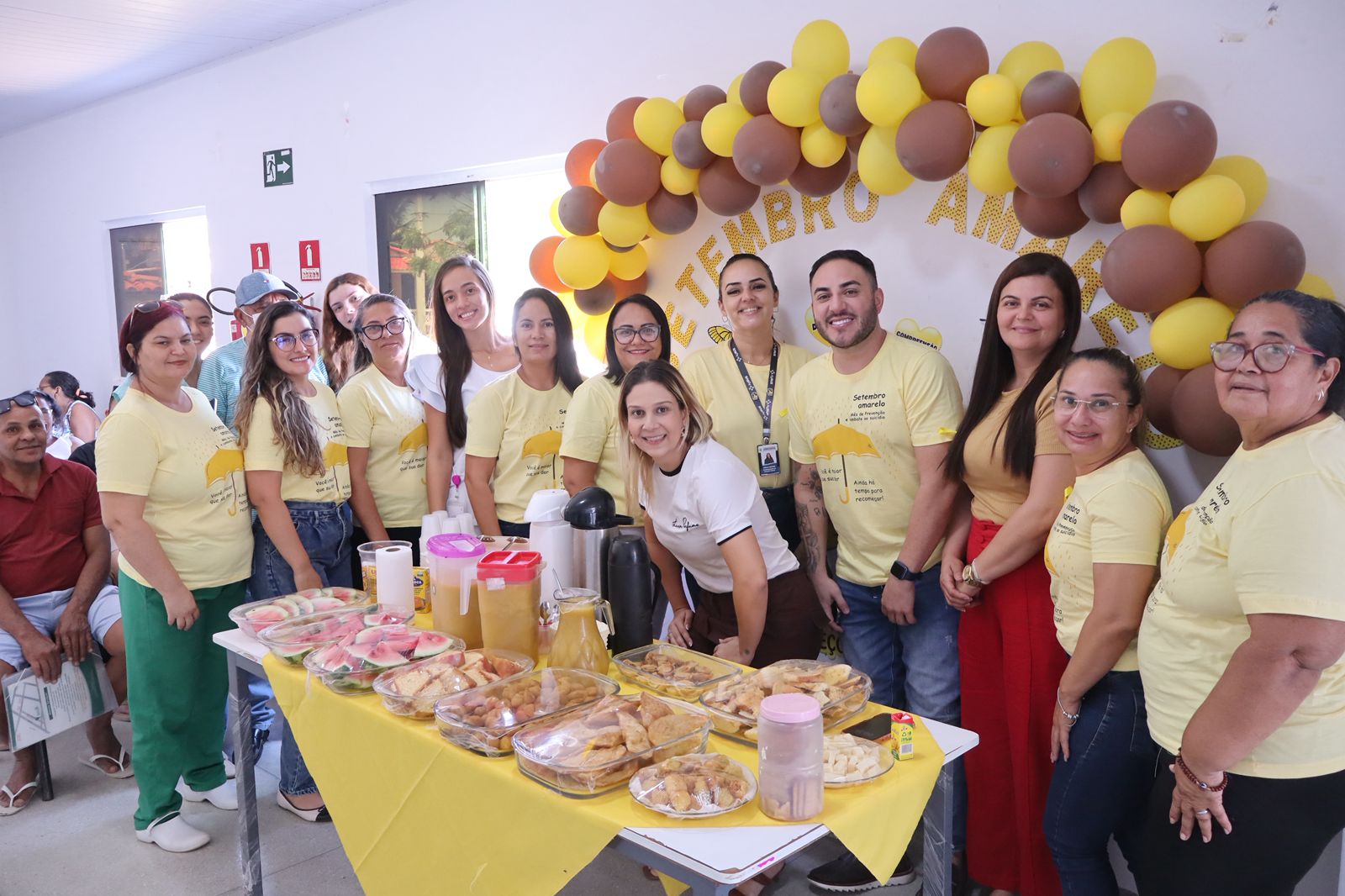 UBS Maria Auxiliadora promove manhã de conscientização no Setembro Amarelo