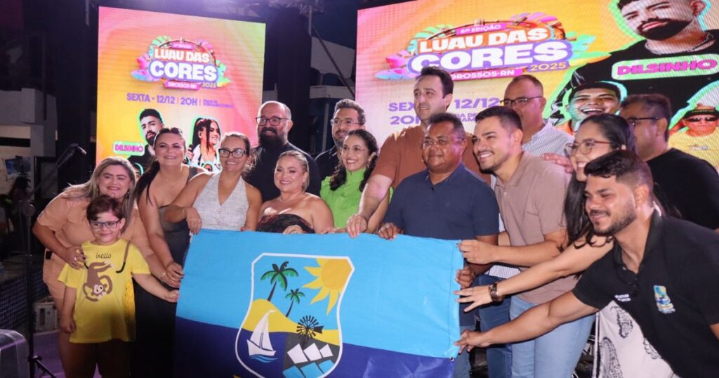 Grossos anuncia programação de emancipação e Luau das Cores 2025