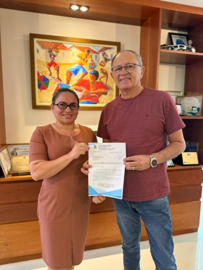 Prefeita Cinthia viabiliza mais de R$1 milhão para pavimentação do loteamento José Maria Rodrigues