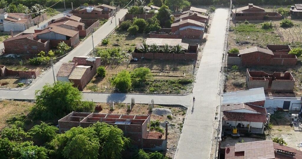 pavimentação do Alto da Serra