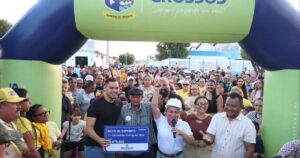 Beco de Expedito é inaugurado com pavimentação e drenagem em Grossos