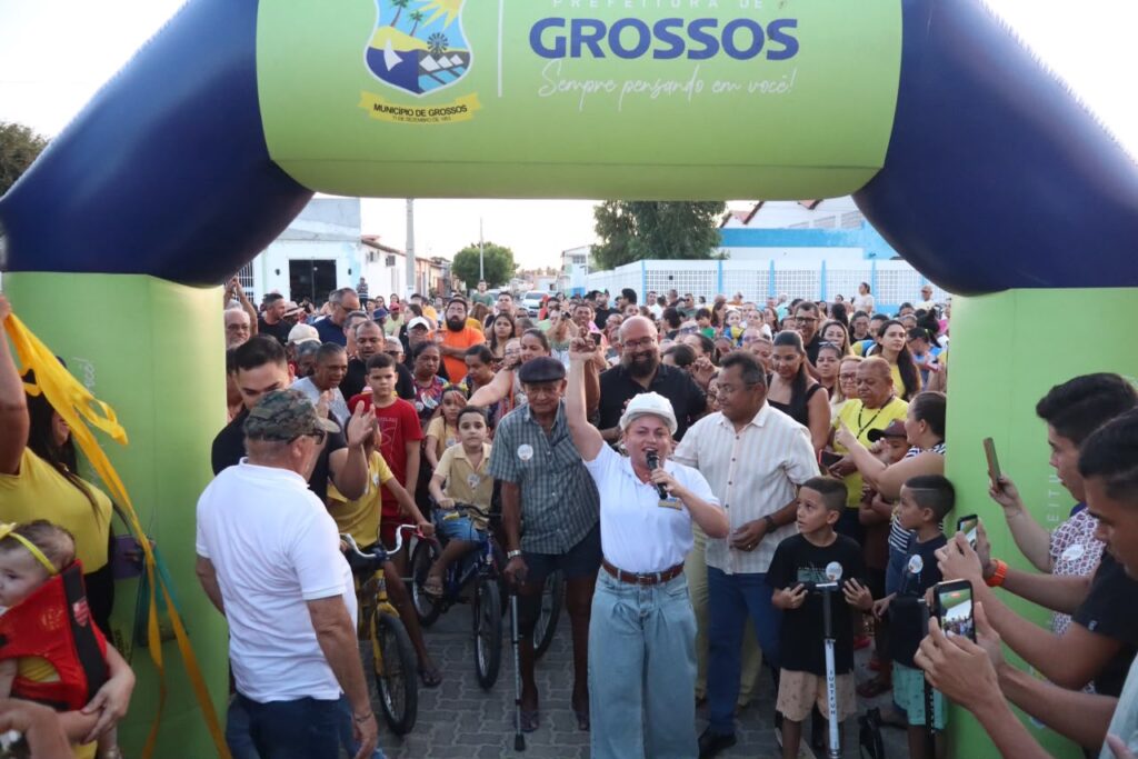 Beco de Expedito é inaugurado com pavimentação e drenagem em Grossos
