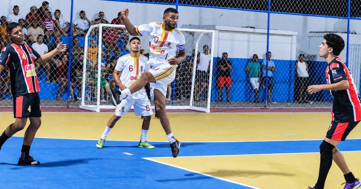 Campeonato de Futsal de Grossos tem rodada com transmissão ao vivo nesta sexta-feira